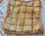 Foto langkah ke 4 dari resep Sarapan sat-set roti bakar teflon mentega.