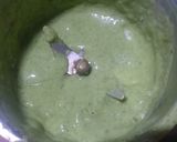 A picture of step 2 of Creamy pesto sauce pasta.
