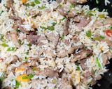 Foto del paso 4 de la receta: Arroz con falda de cerdo fácil