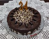 Φωτογραφία βήματος 11 της συνταγής 🍰Σοκολατένια τούρτα με γέμιση oreo cheesecake