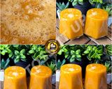 A picture of step 1 of Orange Carrot Drink.