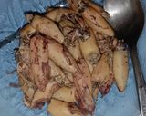 Foto langkah ke 1 dari resep Tumis cumi asin Pete.