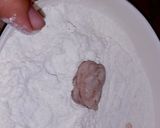 A picture of step 3 of Chicken Popcorn.