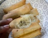 Gambar langkah 8 resipi Popia Cendawan Kubis.