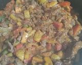 A picture of step 2 of Steak Fajitas With In House Mexican Rice.