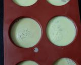 A picture of step 1 of FruityJello Dome upside Down Egg Pudding & Chocolate Mousse.