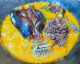 Foto langkah ke 5 dari resep Gulai Pedas Labu Kuning dan Ikan Salai.