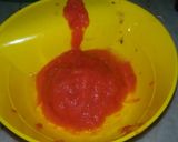 A picture of step 3 of Dhaniya matar malai.