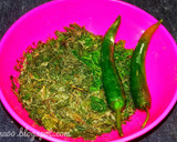 Foto del paso 1 de la receta: Salsa picante de menta y perejil