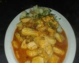 Foto del paso 3 de la receta: Dados de pollo con guarnición papas al natural
