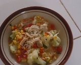 Foto langkah ke 6 dari resep Sop Bihun ayam Suwir #TRW.