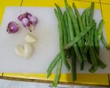 Foto langkah ke 2 dari resep Tumis buncis telur orak-arik.