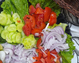 A picture of step 2 of Fresh salad 🥗.