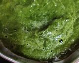 A picture of step 3 of Palak pulao.