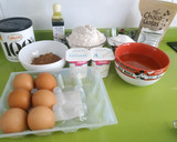 Foto del paso 1 de la receta: Bizcocho Cebra con chips de chocolate🤤 🍫 😝