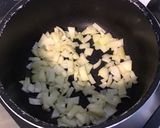 Une image de l'étape 2 de Gratin de céréales aux champignons et emmental.