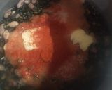 A picture of step 2 of Dal Makhani.