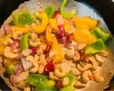 থাই স্টাইল ক্যাশু চিকেন (thai style cashew chicken recipe in Bengali) রেসিপির ধাপ 3 ছবি