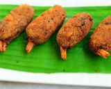 A picture of step 11 of Prawn Chops.
