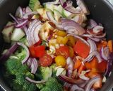 Foto del paso 7 de la receta: Fideos Tirabuzón con Vegetales