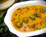 A picture of step 8 of Falafel Kadhi (Falafel in Yoghurt Gravy - Fusion Style).