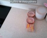 Foto del paso 2 de la receta: Brownie muffins de nueces y plátano (sin gluten)