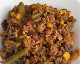 Mexikói Zöldséges Pulykaragu 🫘🇲🇽 recept fázis 4 fotója
