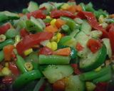 Foto del paso 5 de la receta: Fajitas de pollo a la pimienta (fritas)