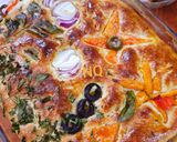 A picture of step 12 of Gardenescape Focaccia.