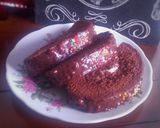 Foto langkah ke 8 dari resep Chocolate swiss roll.