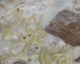 Foto langkah ke 4 dari resep Fettuccine Alfredo ala anak kosan.