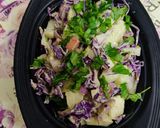 A picture of step 7 of Sweet potato salad.