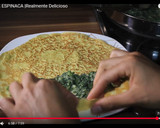 Foto del paso 4 de la receta: Crepes de espinaca