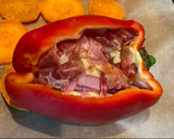 Foto del paso 3 de la receta: Pizza con base de pimiento