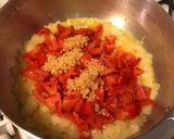 A picture of step 2 of Crawfish Monica / or easy crawfish pasta.