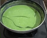 Foto langkah ke 3 dari resep Lapis Tepung Beras Pandan.