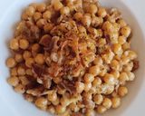 Foto del paso 5 de la receta Garbanzos a la "carbonara"