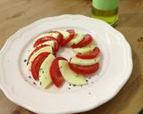 [簡易]義大利卡不里番茄乳酪沙拉 Insalata caprese salad的食譜步驟4照片