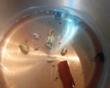 A picture of step 1 of Mazadar Masala chaye.