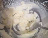 A picture of step 1 of Three layers strawberry dessert. (no gelatine).