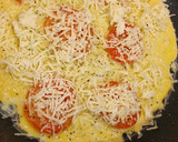 Foto del paso 2 de la receta: Wrap/tortita con espinacas, tomate y pollo
