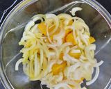 A picture of step 2 of Persian Joojeh Kebab (Saffron Chicken Kebab).