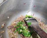 A picture of step 4 of Seeraga sambha mutton briyani.