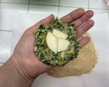 Foto del passaggio 5 della ricetta Burger vegetali con cuore di cotto e formaggio (svuotafrigo)