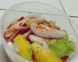 Foto langkah ke 3 dari resep Manisan buah mangga apel dan jambu air.