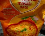 A picture of step 1 of Masala oats.