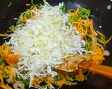 A picture of step 2 of Crispy Veg Spring Rolls & Spring roll wrapper.
