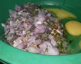 A picture of step 3 of Shami kabab.
