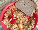 1953. Egyszerű gyors virslis rizses lecsó ! recept fázis 4 fotója