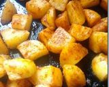 A picture of step 1 of Boiled Potato Roast.